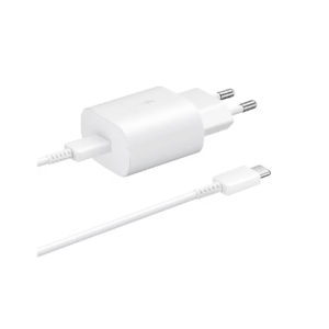 Samsung EP-TA800X 25 W Type-C Kablolu Hızlı Şarj Aleti (Beyaz)