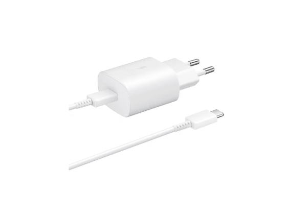 Samsung EP-TA800X 25 W Type-C Kablolu Hızlı Şarj Aleti (Beyaz)